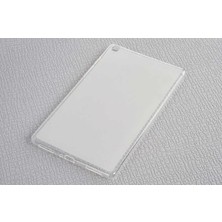 Galaxy Tab A 8.0 T290 Kılıf  Uyumlu Znth Tablet Süper Silikon Kapak-Beyaz