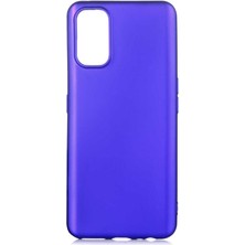 Realme 7 Pro Kılıf Znth Premier Silikon Kapak-Saks Mavi