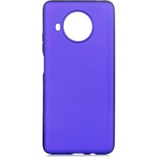 Xiaomi Mi 10T Lite Kılıf Znth Premier Silikon Kapak-Saks Mavi
