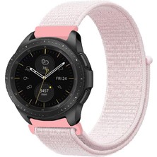 Kreton Galaxy Watch 42MM ile Uyumlu Cırt Cırtlı Spor Kumaş Kayış