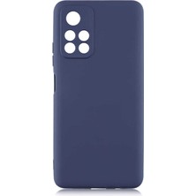 Xiaomi Redmi Note 11T 5g Kılıf Znth Premier Silikon Kapak-Lacivert