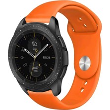 Kreton Samsung Galaxy Watch 42MM ile Uyumlu Kordon Yumuşak Dokulu Esnek Jel Silikon Kayış