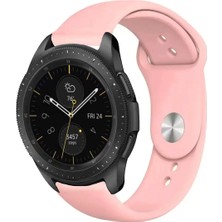 Kreton Samsung Galaxy Watch 42MM ile Uyumlu Kordon Yumuşak Dokulu Esnek Jel Silikon Kayış