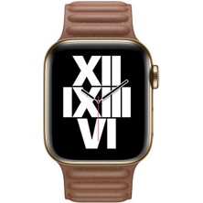 ​​​watch 40MM Uyumlu Krd-34 Deri Kordon Znth - Kahverengi