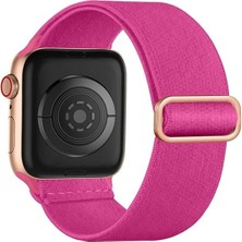 Alstrap Apple Watch 4-5-6-7-8-9-10 Se Ultra Uyumlu 44-45-46-49MM Kumaş Elastik Kordon Kayış
