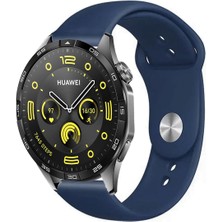 Tagomoon Huawei Watch Gt4 46MM Akıllı Saat Uyumlu Yumuşak Dokulu Silikon Kordon Kayış