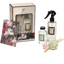 Kiss Of Rose Hediye Seti (Oda Kokusu-Oda Spreyi-Kokulu Zarf)