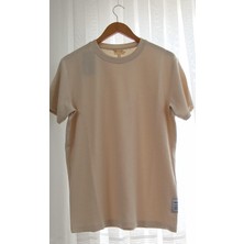 Is Berceste Jakarlı Sıfır Yaka Kısa Kollu Erkek Tshirt