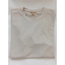Is Berceste Jakarlı Sıfır Yaka Kısa Kollu Erkek Tshirt