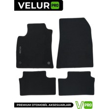 Velurpro Renault Clio 5 2021 Tam Uyumlu Halı Paspas Takımı Kalın Velur Halı