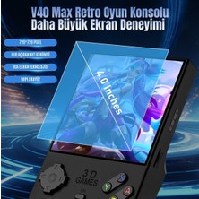 Retro Arcade V40 Max Arkos 2.0 +40.000 Oyunlu El Konsolu 256 GB