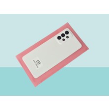 Tkgz - Samsung Galaxy A33 Arka Kapak (Cam Full Lensli) - Beyaz