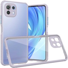 Xiaomi Mi 11 Lite Kılıf ​​znth Kaff Kapak-Mor