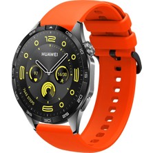 Tagomoon Huawei Watch Gt4 46MM Uyumlu Kordon Yumuşak Dokulu Soft Renk Tokalı Silikon Kayış