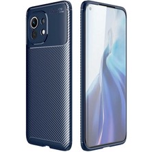 Xiaomi Mi 11 Kılıf Znth Negro Silikon Kapak-Lacivert