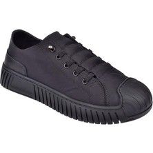 Miz Mooz 30131 Kadın Lastikli Paraşüt Kumaş Sneaker Ayakkabı Siyah