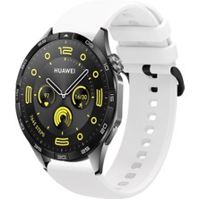 Tagomoon Huawei Watch Gt4 46MM Uyumlu Kordon Yumuşak Dokulu Soft Renk Tokalı Silikon Kayış