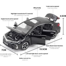 Yuxianxiangbao Diecast 1:32 Toyota Corolla Alaşım Araba Modeli Ses Işık Geri Çekin Oyuncak Araba Merkezi Kontrol Süsler Toplamak Zarif Hediye Kutuları (Yurt Dışından)