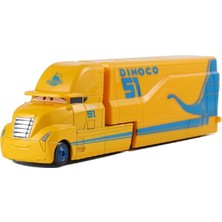 Yuxianxiangbao 2025 Cars 2 Disney Pixar Car 3 Lightning Mcqueen Mack Uncle Jackson Storm Truck Diecast Dinoco Metal Toys Gift For Children Kids (Yurt Dışından)