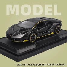 Yuxianxiangbao 1:32 Oyuncak Arabalar Lambo Pagani Huayra Metal Model Araba Işık ve Ses ile Geri Çekin Oyuncak Araba Erkekler Için Yaş 3 + Yaşında (Yurt Dışından)