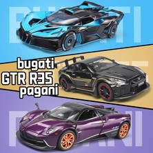 Yuxianxiangbao 1:32 Oyuncak Arabalar Lambo Pagani Huayra Metal Model Araba Işık ve Ses ile Geri Çekin Oyuncak Araba Erkekler Için Yaş 3 + Yaşında (Yurt Dışından)