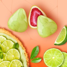Patiswiss Beyaz Çikolatalı Misket Limonlu Çilek Draje 50g x 4 Adet