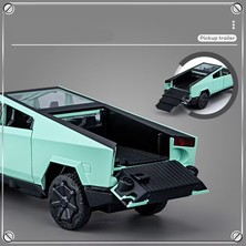Yuxianxiangbao 1/32 Siber Oyuncak Kamyon Pikap Alaşım Araba Modeli Döküm Off-Road Araçlar Kamyon Araba Modeli Ses Işığı Çocuk Oyuncakları Bavul ile Hediye (Yurt Dışından)