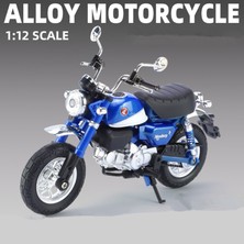 Yuxianxiangbao 1:12 Honda Maymun 125 Alaşım Spor Motosiklet Modeli Döküm Sokak Yarışı Motosiklet Modeli Simülasyon Ses Işığı Çocuk Oyuncakları Hediye (Yurt Dışından)
