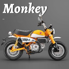 Yuxianxiangbao 1:12 Honda Maymun 125 Alaşım Spor Motosiklet Modeli Döküm Sokak Yarışı Motosiklet Modeli Simülasyon Ses Işığı Çocuk Oyuncakları Hediye (Yurt Dışından)