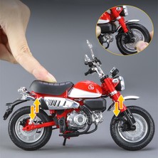 Yuxianxiangbao 1:12 Honda Maymun 125 Alaşım Spor Motosiklet Modeli Döküm Sokak Yarışı Motosiklet Modeli Simülasyon Ses Işığı Çocuk Oyuncakları Hediye (Yurt Dışından)
