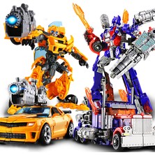 Yuxianxiangbao 6699 Yeni 20 cm Dönüşüm Oyuncaklar Anime Robot Araba Aksiyon Figürü Plastik Abs Serin Film Uçak Mühendislik Modeli Çocuk Çocuk Hediye (Yurt Dışından)