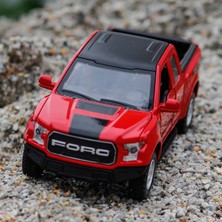 Yuxianxiangbao 1:32 Ford Raptor F150 Pikap Off-Road Araç Döküm Metal Alaşım Model Araba Ses Işığı Geri Çekin Koleksiyon Çocuk Oyuncak Hediyeler A188 (Yurt Dışından)