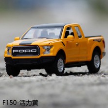 Yuxianxiangbao 1:32 Ford Raptor F150 Pikap Off-Road Araç Döküm Metal Alaşım Model Araba Ses Işığı Geri Çekin Koleksiyon Çocuk Oyuncak Hediyeler A188 (Yurt Dışından)