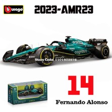 Yuxianxiangbao Bburago 1:43 F1 Red Bull Ferrari Mercedes Benz Aston Martin Mclaren Alfa Romeo Alaşım Lüks Araba Döküm Araba Modeli Oyuncak Serisi (Yurt Dışından)