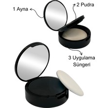 Topaxx Koyu Kahve Suda Çıkmayan Saç Sakal Dolgunlaştırıcı Topik Pudra 14 gr