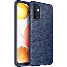 Galaxy A32 5g Kılıf Znth Niss Silikon Kapak-Lacivert