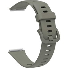 Huawei Band 7 Krd-71 Uyumlu Kordon Znth - Gri