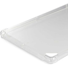 iPad Air 6  2. Nesil Uyumlu Uyumlu Znth Tablet Nitro Anti Shock Silikon Kapak-Renksiz