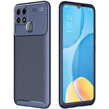 Oppo A15S Kılıf Znth Negro Silikon Kapak-Lacivert