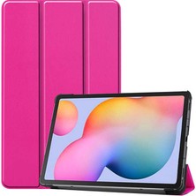 Galaxy Tab S7 T870  Uyumlu Znth Smart Cover Standlı 1-1 Kılıf-Pembe