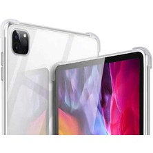 iPad Pro 12.9 2021 (5.nesil) - Uyumlu Uyumlu Znth Tablet Nitro Anti Shock Silikon Kapak-Renksiz