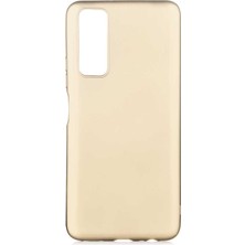Huawei P Smart 2021 Kılıf Znth Premier Silikon Kapak-Gold