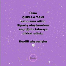 Kararmaz Çelik 7 Element Geometrik Tasarım 14K Korumalı Altın Kaplama Gold Renkli Zirkon Y Kolye