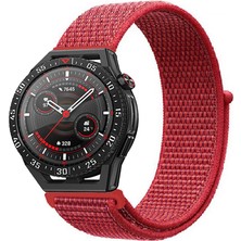 Tagomoon Huawei Watch Gt3 Se Uyumlu Kordon Kumaş Desenli Cırt Cırtlı Spor Kayış