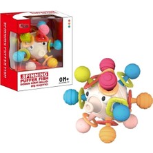 Vivaverse Eğitici Dönen Kirpi Balığı Bebek Aktivite Oyuncağı