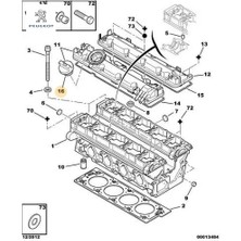 Peugeot Motor Yağ Kapağı PEU0258.54