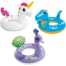 intex Wet Set Collectıon Tavuz Kuşu Figürlü Çocuk Havuz Deniz Simidi 58 cm 3-6 Yaş