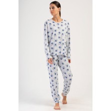 Pamuklu Kadın Uzun Kol Pijama Takım
, 403178