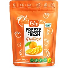 Pol’s Freeze Fresh Dondurularak Kurutulmuş  Portakal 20 gr