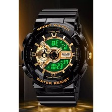Skmei 1688 Erkek Kol Saati Dijital Analog Moda Trend Şık Saat